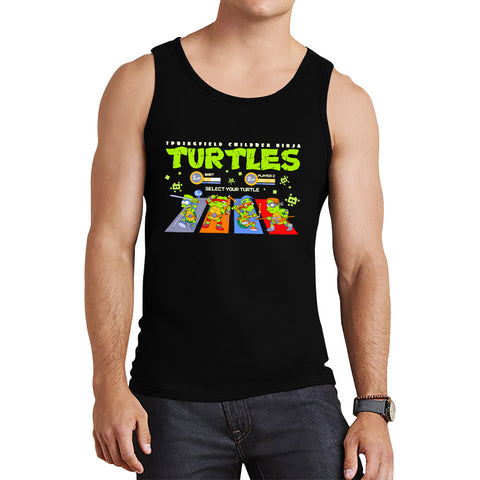 Springfield Children Green Turtles Select Your Turtle Cartoon Spoof Lovers Gift Tank Top