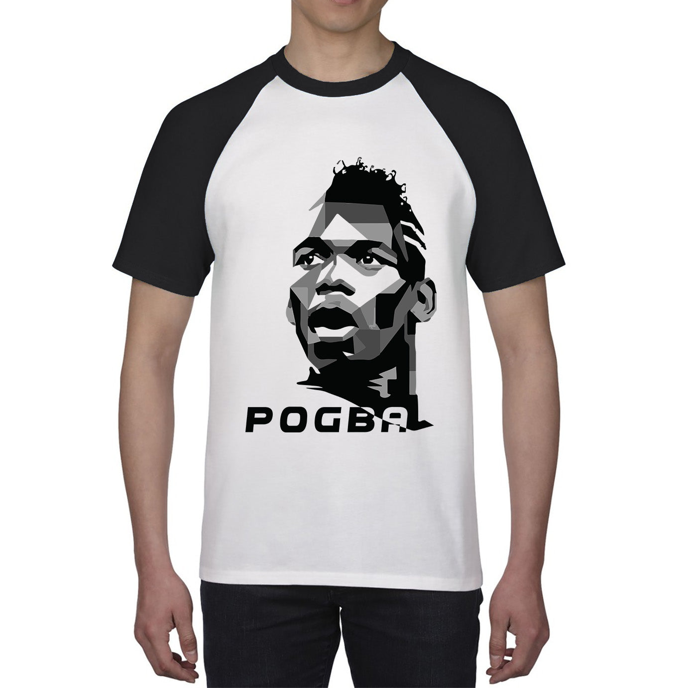 Football Player Retro Style Portrait France National Team Soccer Player French Professional Footballer Sports Champion Baseball T Shirt