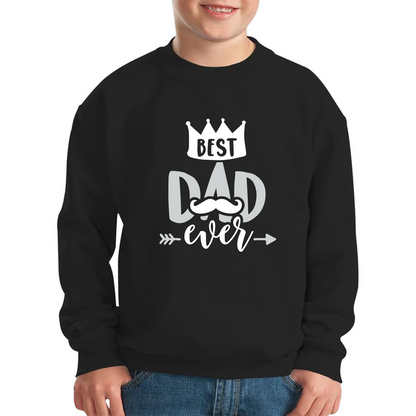 Best Dad Ever Coolest Dad Father's day Gift For Dad Kids Jumper