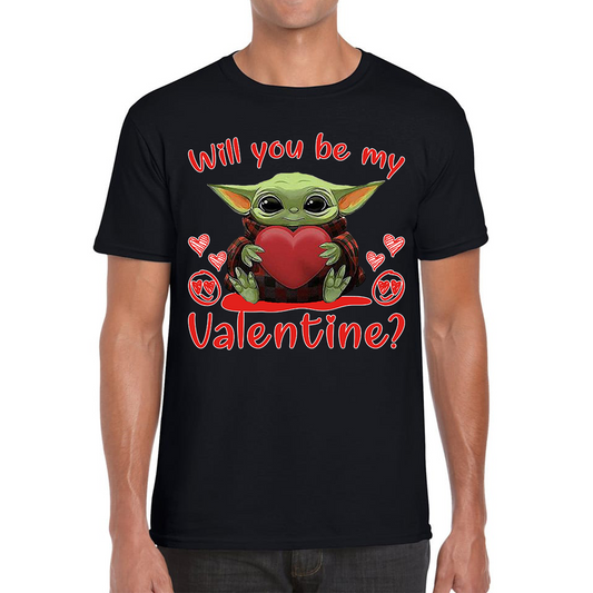 Baby Yoda Will You Be My Valentine T Shirt