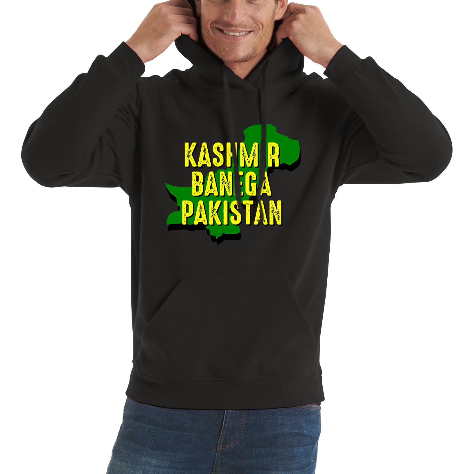 Kashmir Banega Pakistan Stand With Kashmir Hoodie