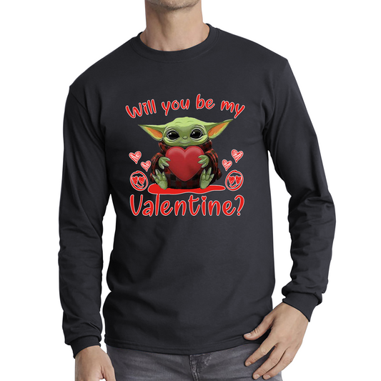 Baby Yoda Will You Be My Valentine T Shirt