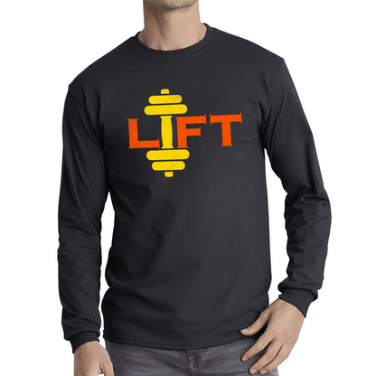 Weight Lifting Dumbells Gym T Shirt