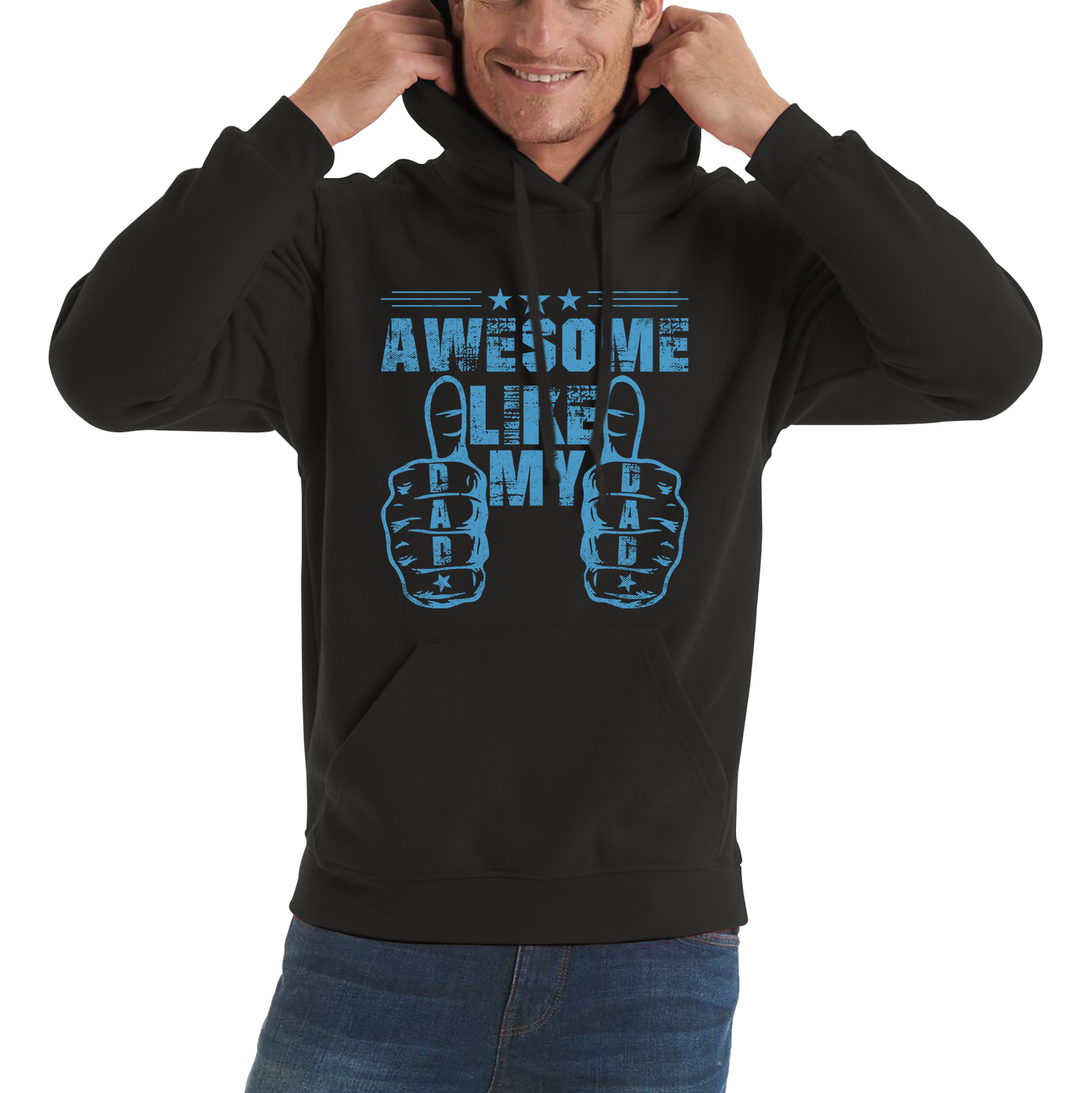 Awesome Like My Dad Fathers Day Hoodie