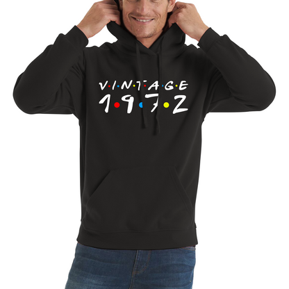 Personalised Vintage Your Custom Birthday Year Friends Spoof Funny Birthday Unisex Hoodie