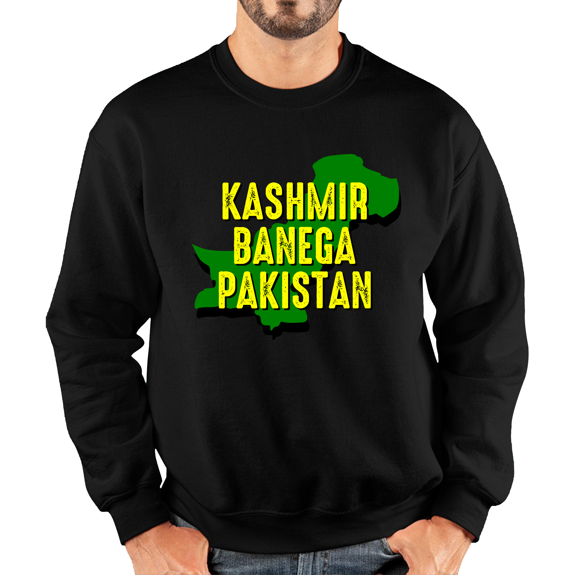 Kashmir Banega Pakistan Stand With Kashmir Sweatshirt