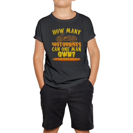 Funny Kids Motorbike T-Shirt