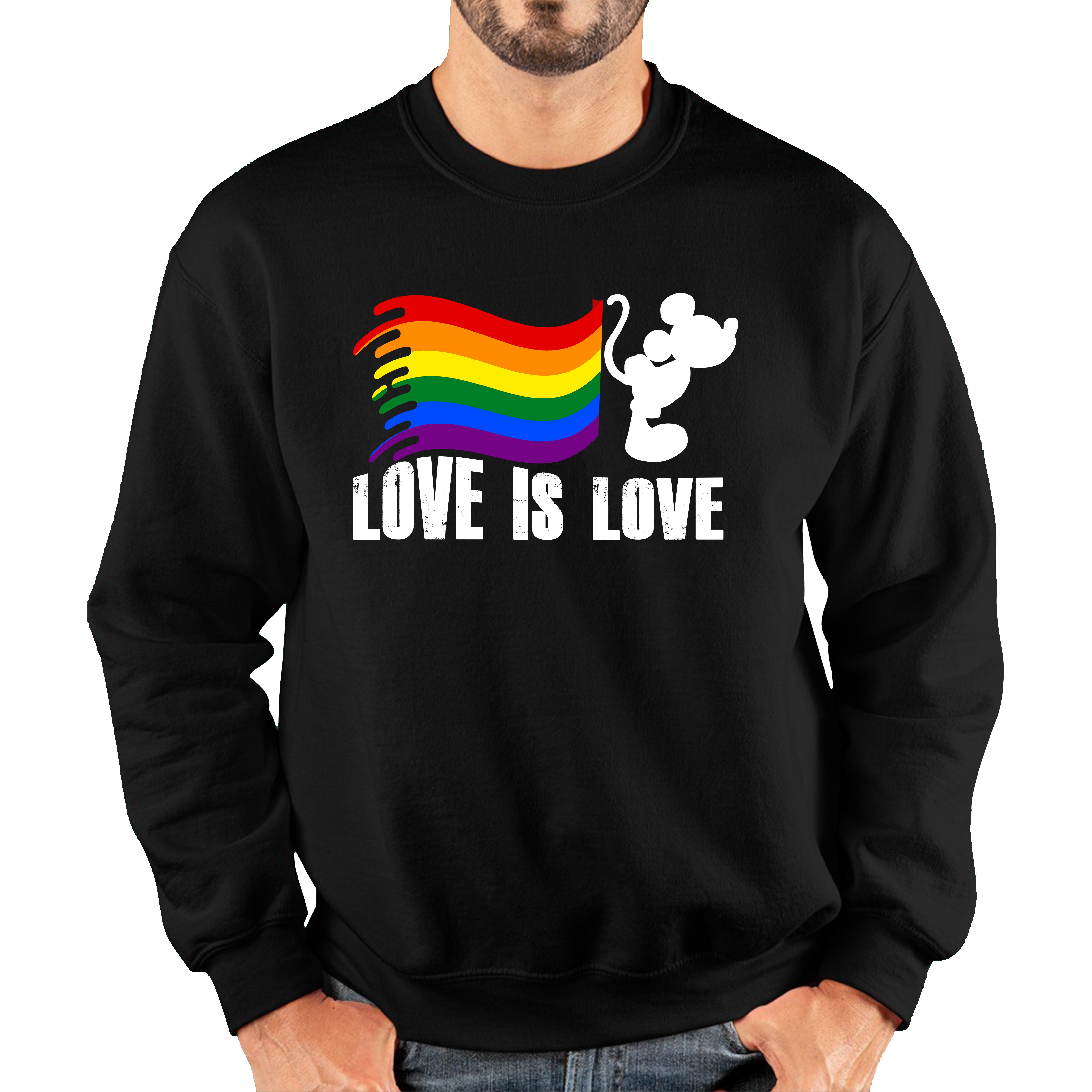 Mickey mouse hot sale pride shirt