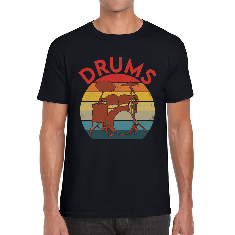 Mens Drumming T Shirt