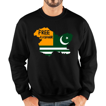 Free Kashmir From India Sweatshirt