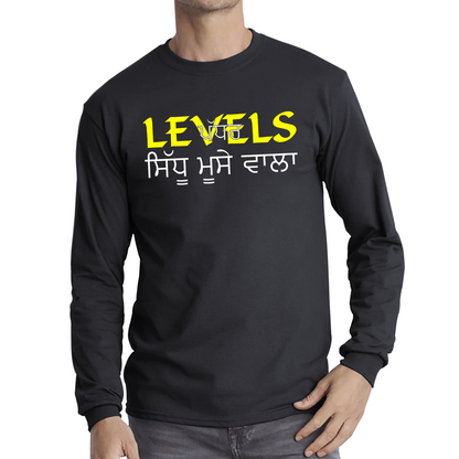 Sidhu Moose Wala Levels Song T Shirt