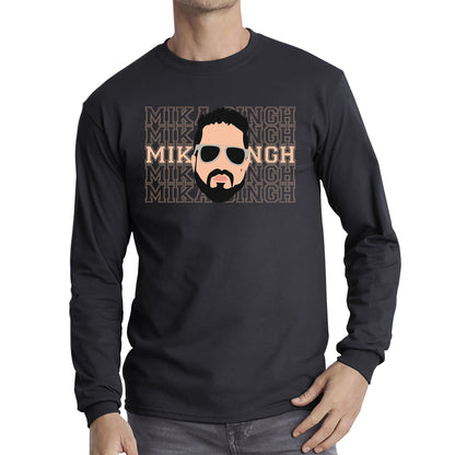 Mika Singh Indian Legend Pop Singer Bollywood Legend Singer Long Sleeve T Shirt