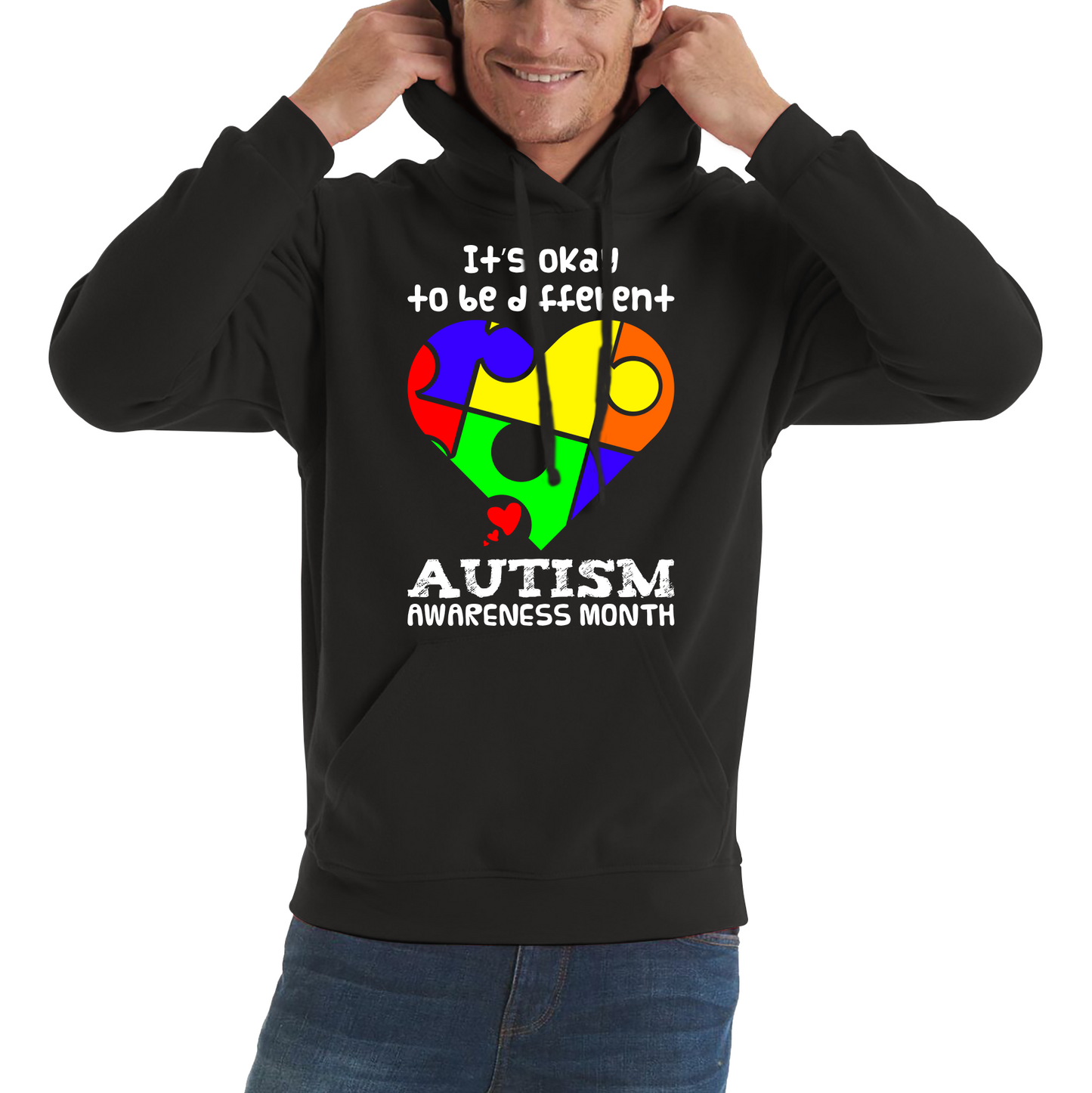 It's Ok To Be Different Autism Awareness Month Hoodie