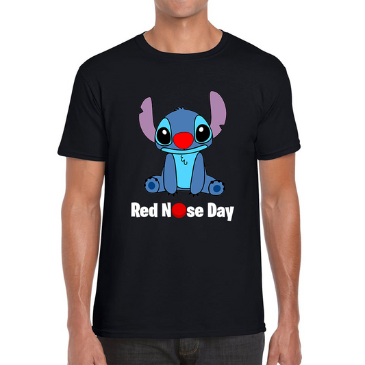 Disney Stitch Red Nose Day T Shirt