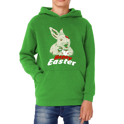 Happy Easter Day Easter Bunny Cute Easter Rabbit Easter Day Hoppy Easter Bunnies Kids Hoodie