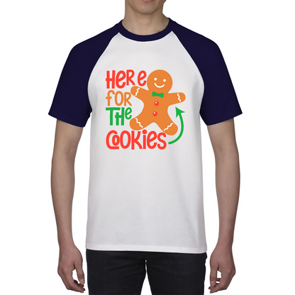 gingerbread baseball t shirt