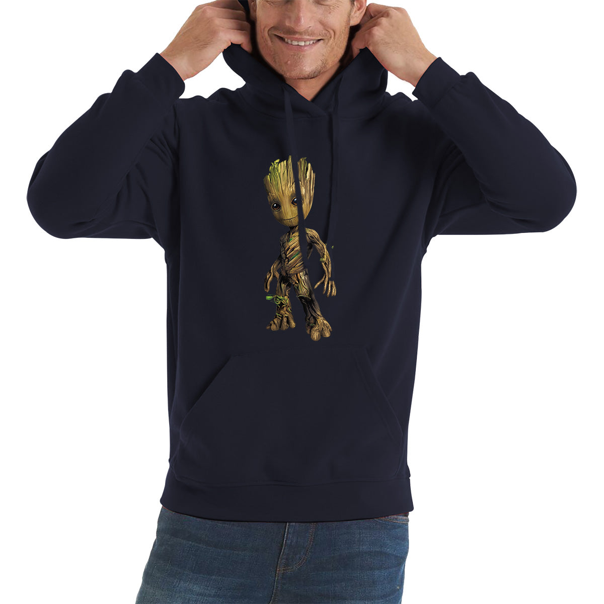 Baby Groot Comic book character Guardians of the Galaxy I am Groot Action Adventure Comedy Sci-Fi Movie Unisex Hoodie