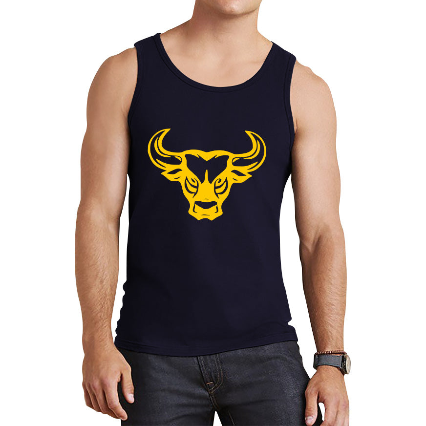 Angry Bull Gym Clothing Bodybuilding Training Workout Exercise Boxing Tank Top