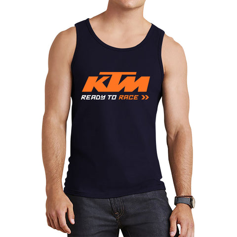 KTM Ready To Race KTM Racing Logo Motorcycle KTM Motorcycle Dirt Bike Quad Ready Race KTM Lovers Tank Top