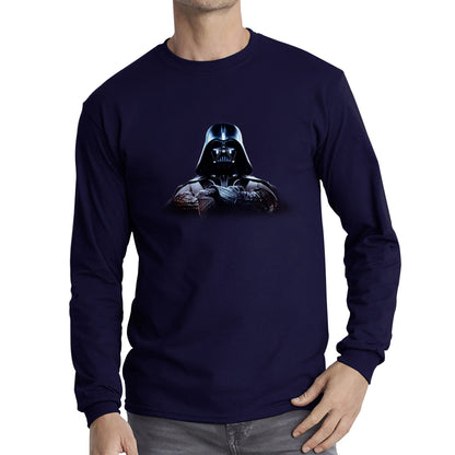 Star Wars Darth Vader Duel Of The Dark Lords Darth Vader Disney Star Wars Day 46th Anniversary Long Sleeve T Shirt