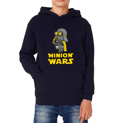 Minion Wars Trooper Cosplay Star Wars Minion Parody The Minions Become Superheroes Disney Star Wars 46th Anniversary Kids Hoodie