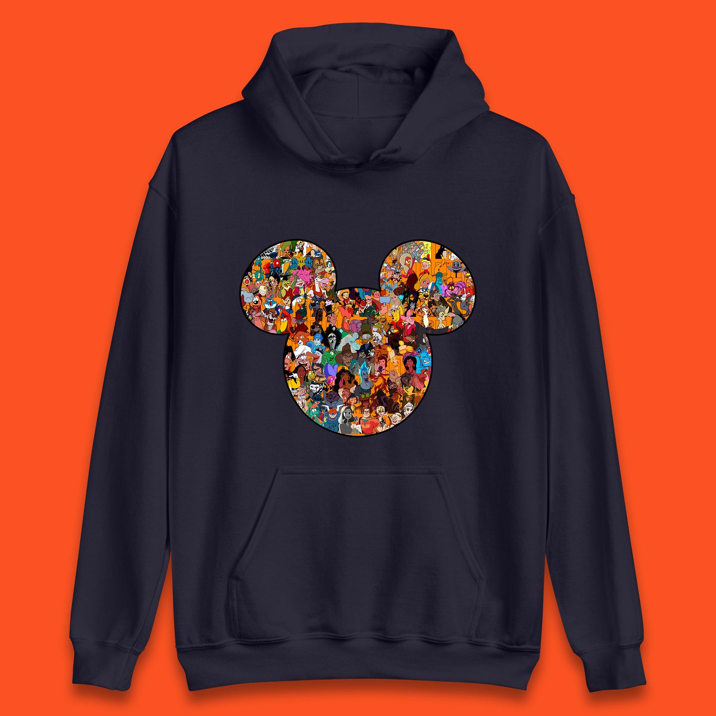 All The Disney Characters Together Hoodie