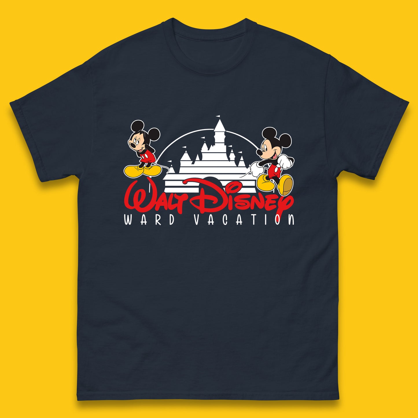 Walt Disney Ward Vacations Disney Castle Magic Kingdom Disney World Trip Mens Tee Top