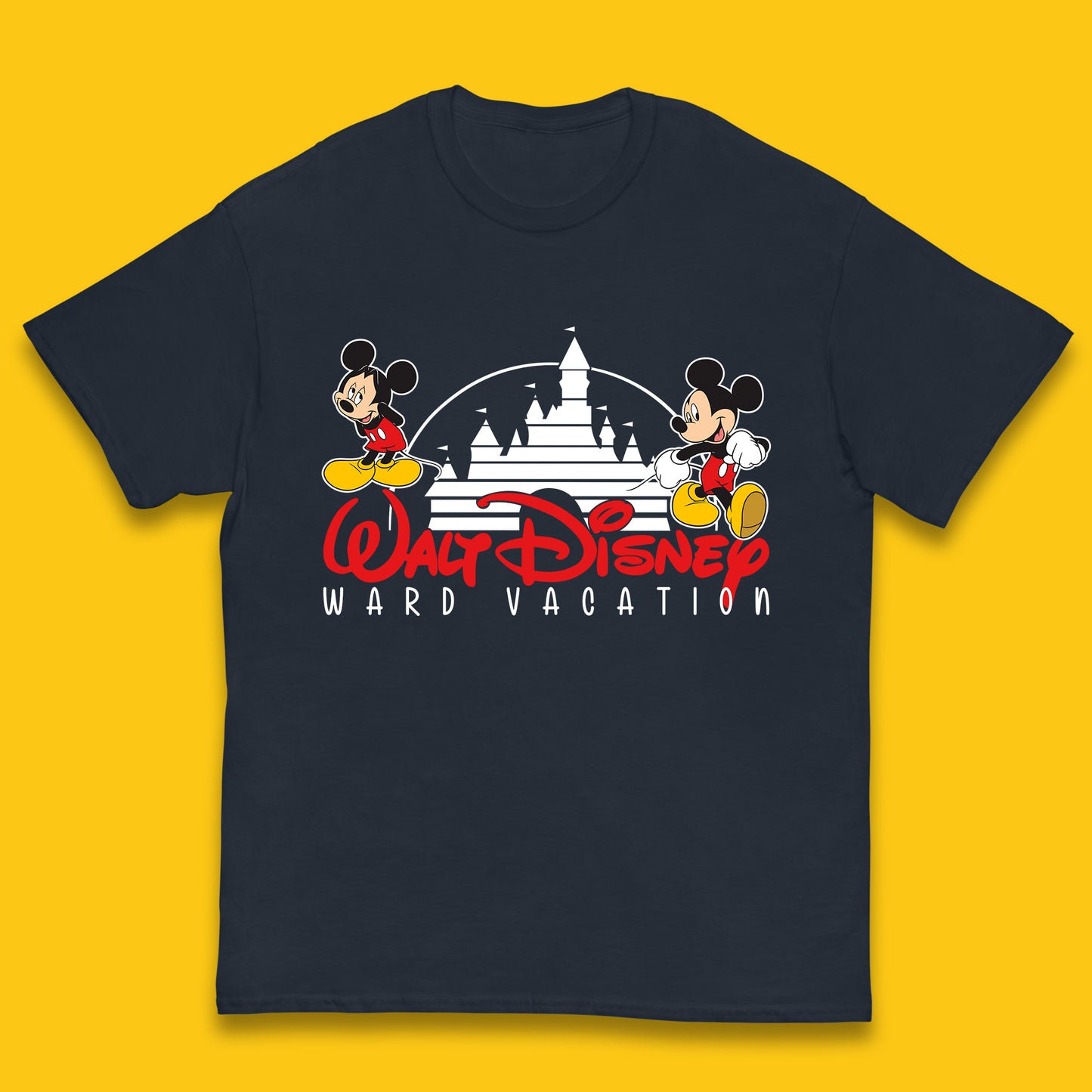 Walt Disney Ward Vacations Disney Castle Magic Kingdom Disney World Trip Kids T Shirt