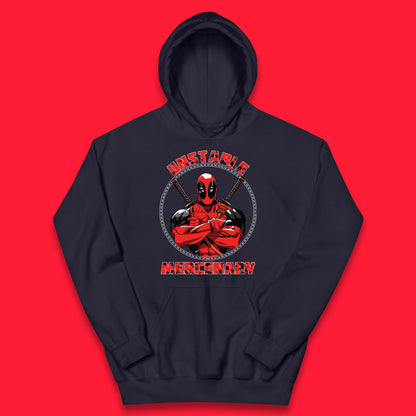 The Unstable Mercenary Funny Deadpool Marvel Deadpool Marvel Comics Superhero Fictional Character Kids Hoodie