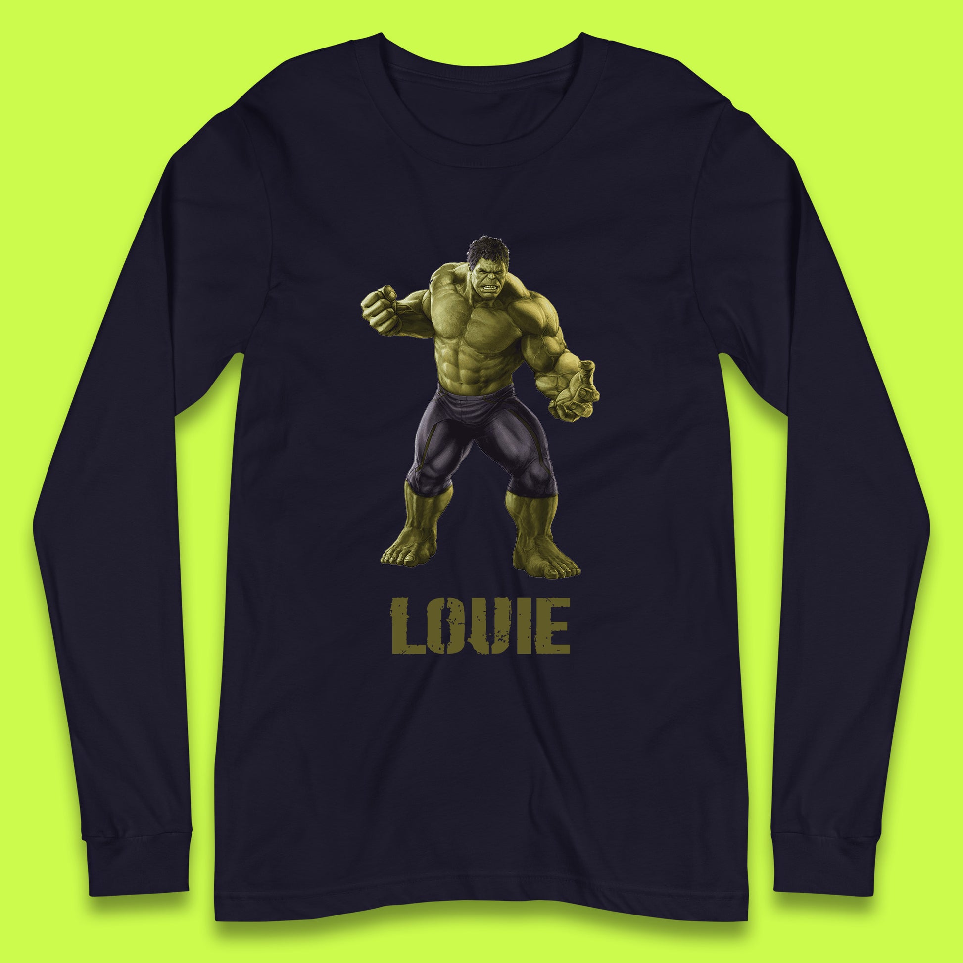 Long Sleeve Hulk Shirt