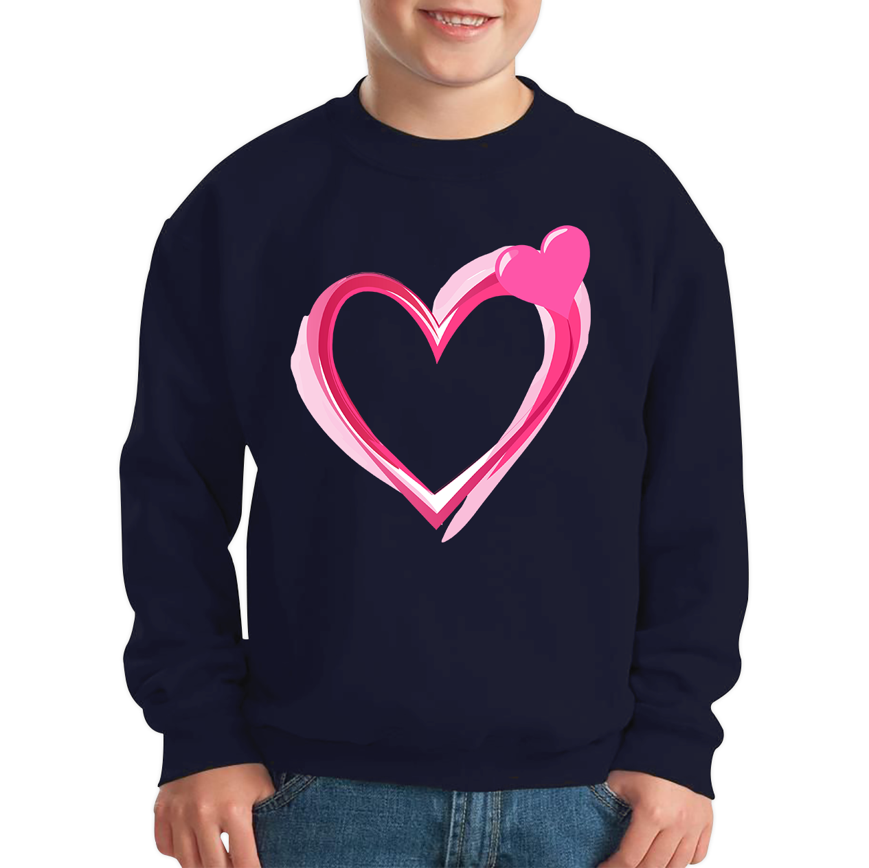 Love Heart Kids Sweatshirt