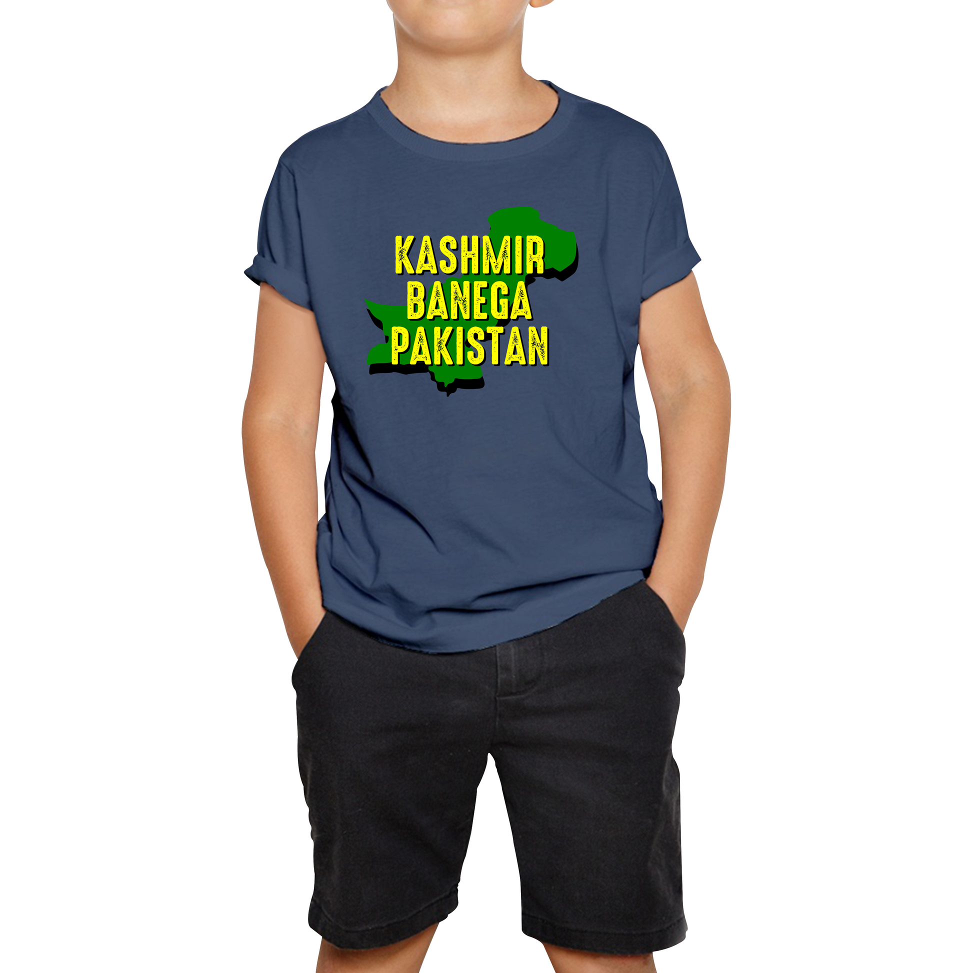 Kashmir Banega Pakistan Stand With Kashmir T Shirt