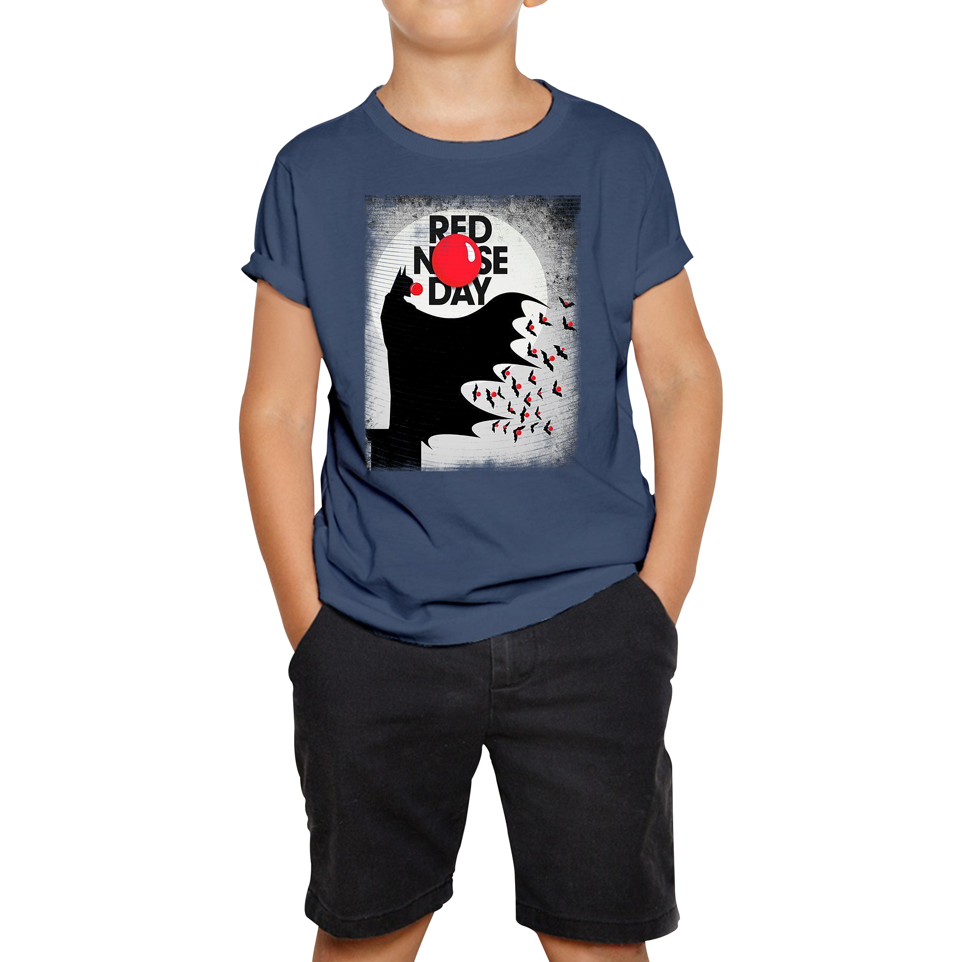 Batman Red Nose Day T Shirt