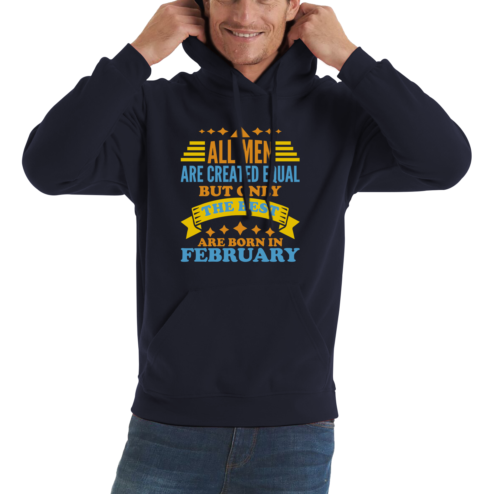 Born In Februray Birthday Hoodie