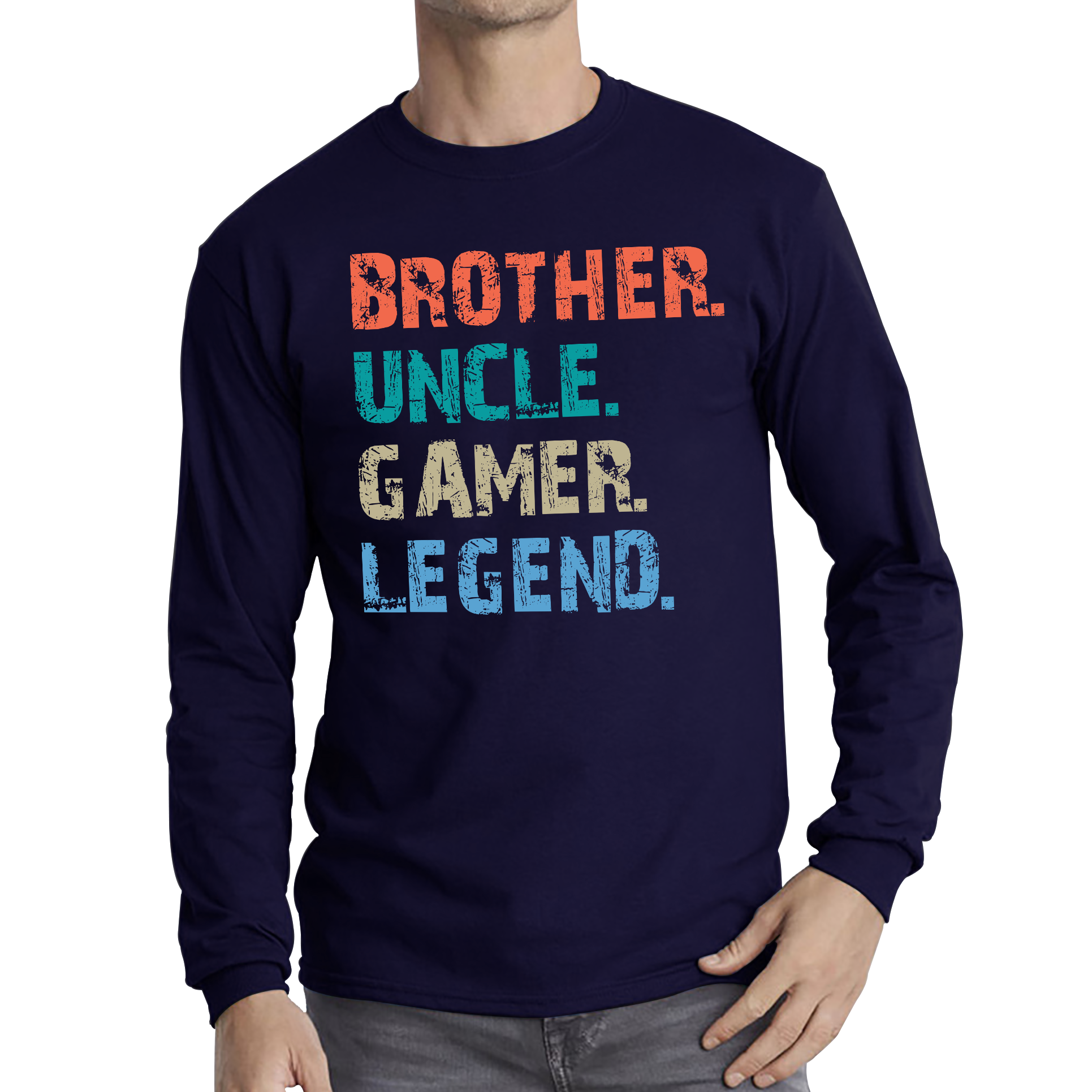 Brother Uncle Gamer Legend Funny T Shirt