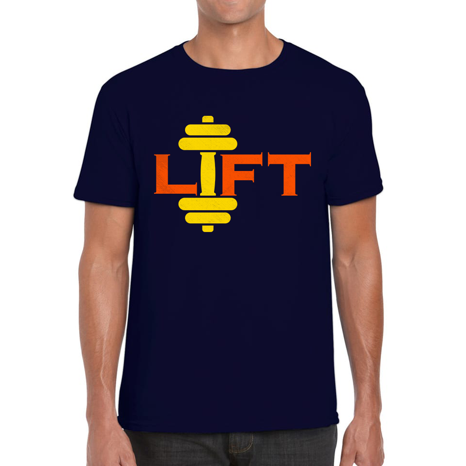 Weight Lifting Dumbells Gym T Shirt