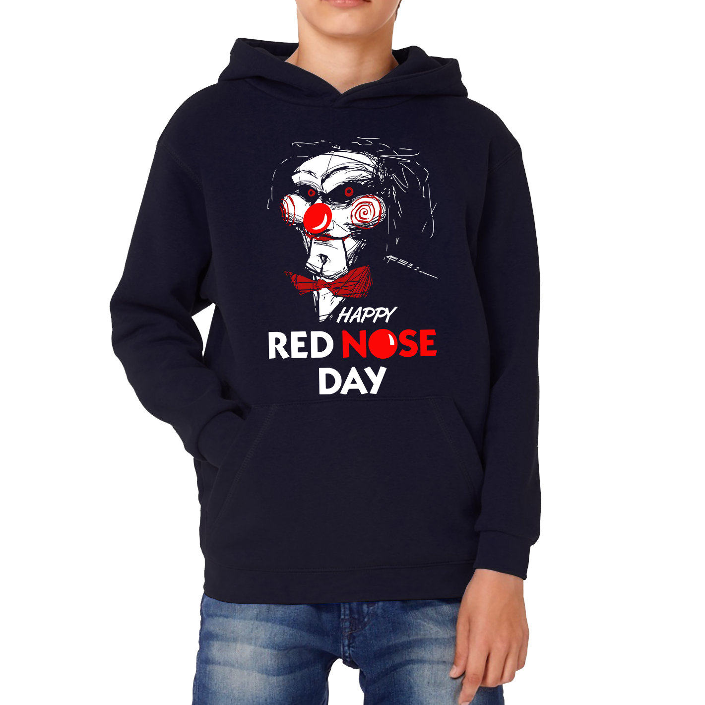 Jigsaw Happy Red Nose Day Hoodie