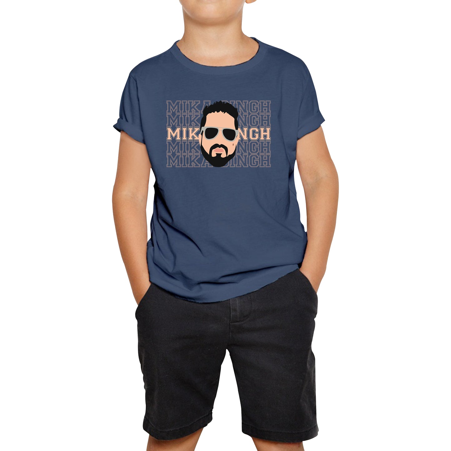 Mika Singh Indian Legend Pop Singer Bollywood Legend Singer Kids Tee