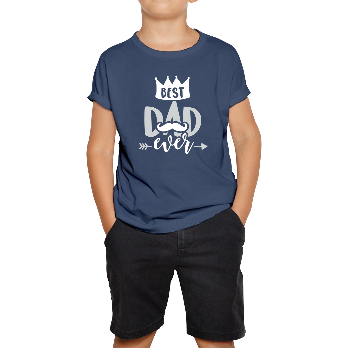 Best Dad Ever Coolest Dad Father's day Gift For Dad Kids Tee