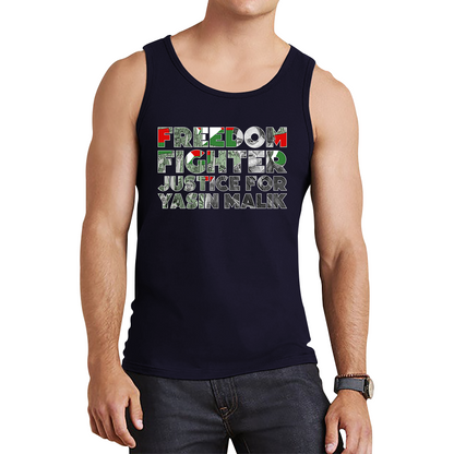 Freedom Fighter Justice For Yasin Malik Tank Top