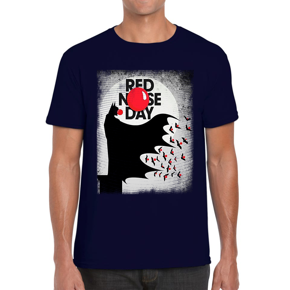 Batman Red Nose Day T Shirt