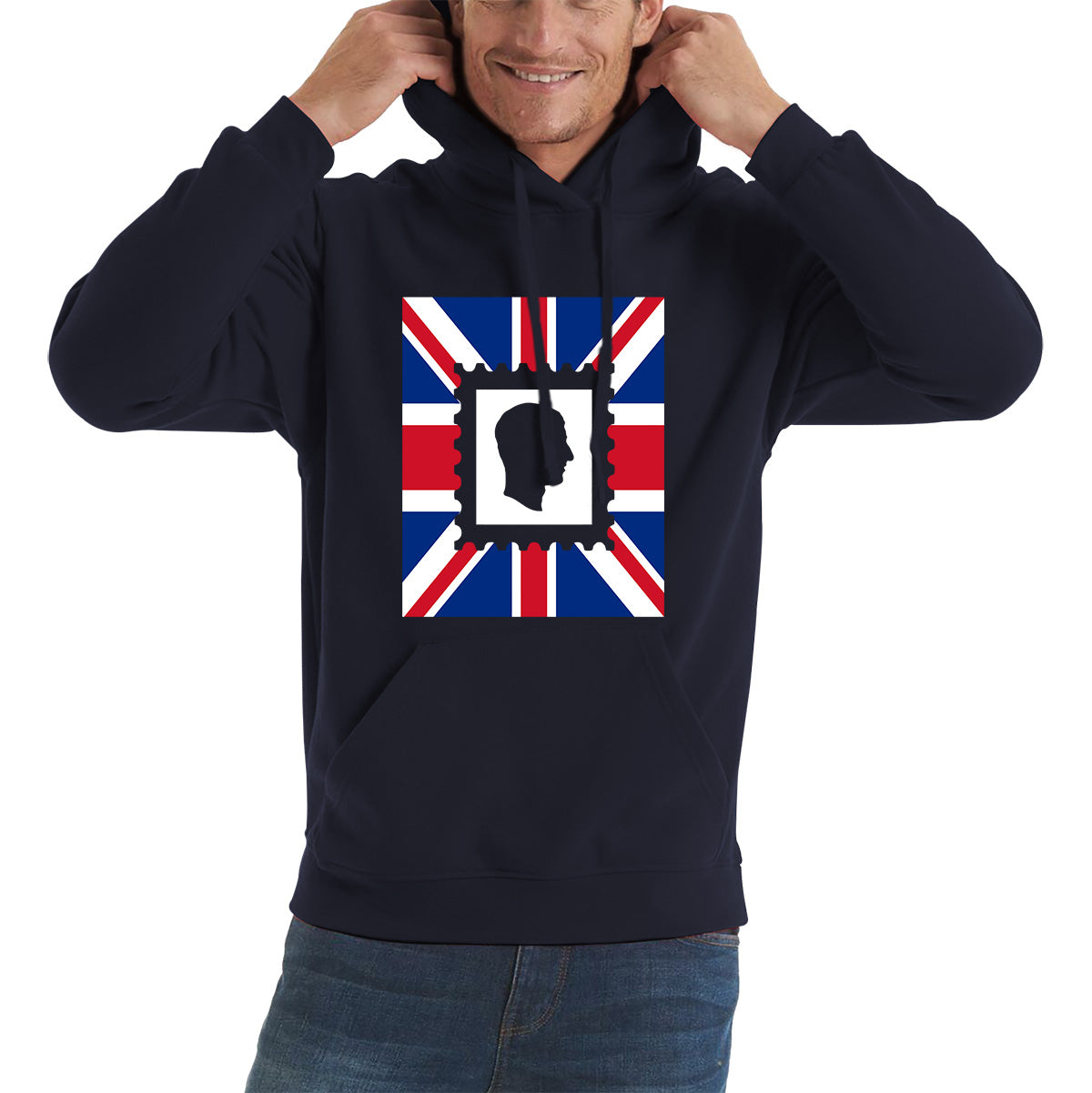 King Charles Stamp Hoodie UK