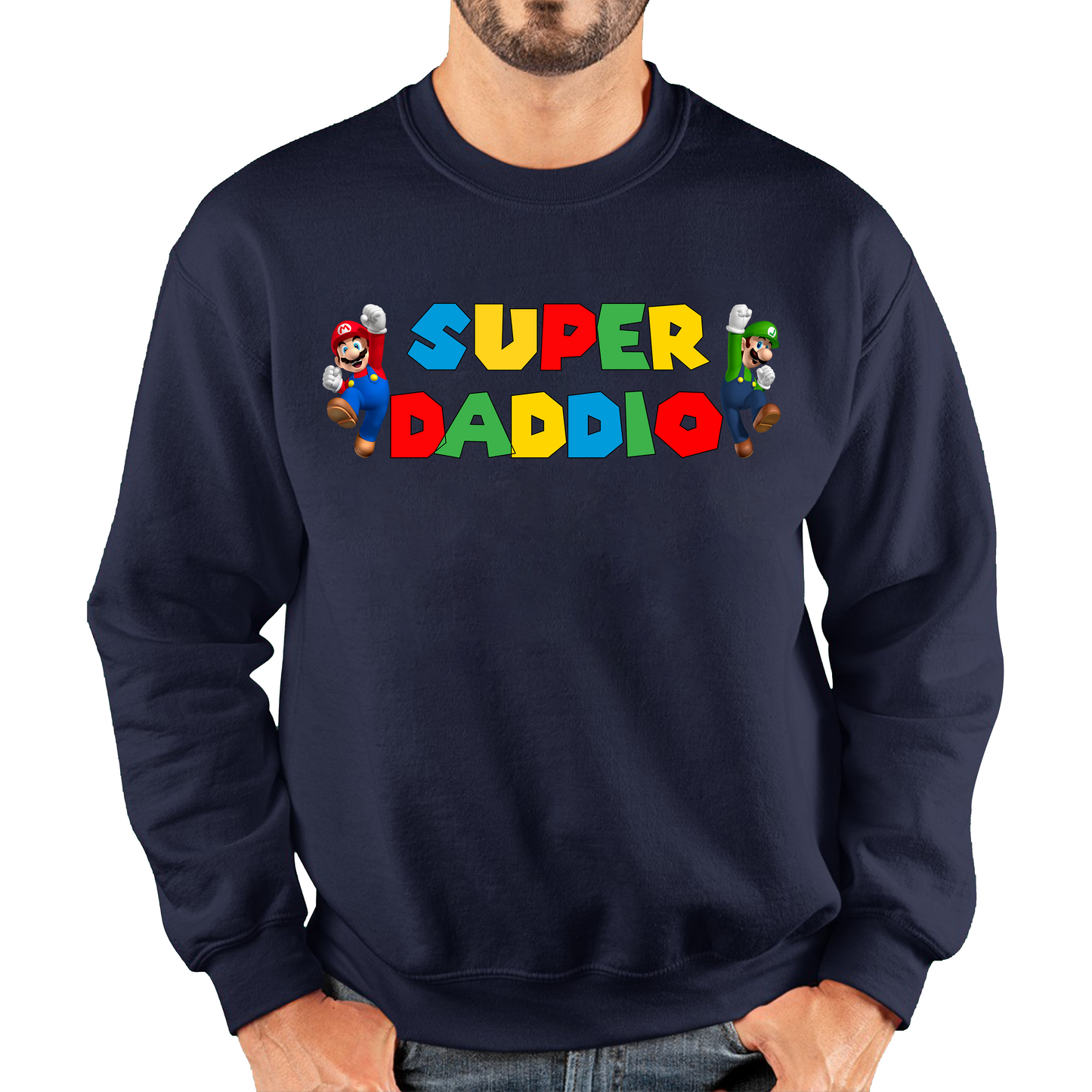 Super Daddio Fathers Day Sweatshirt