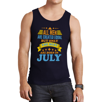 Born In July Birthday Tank Top