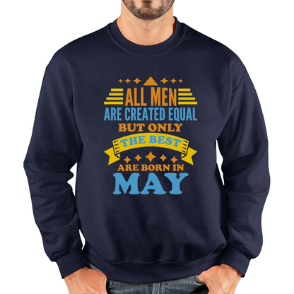 Born In May Birthday Sweatshirt