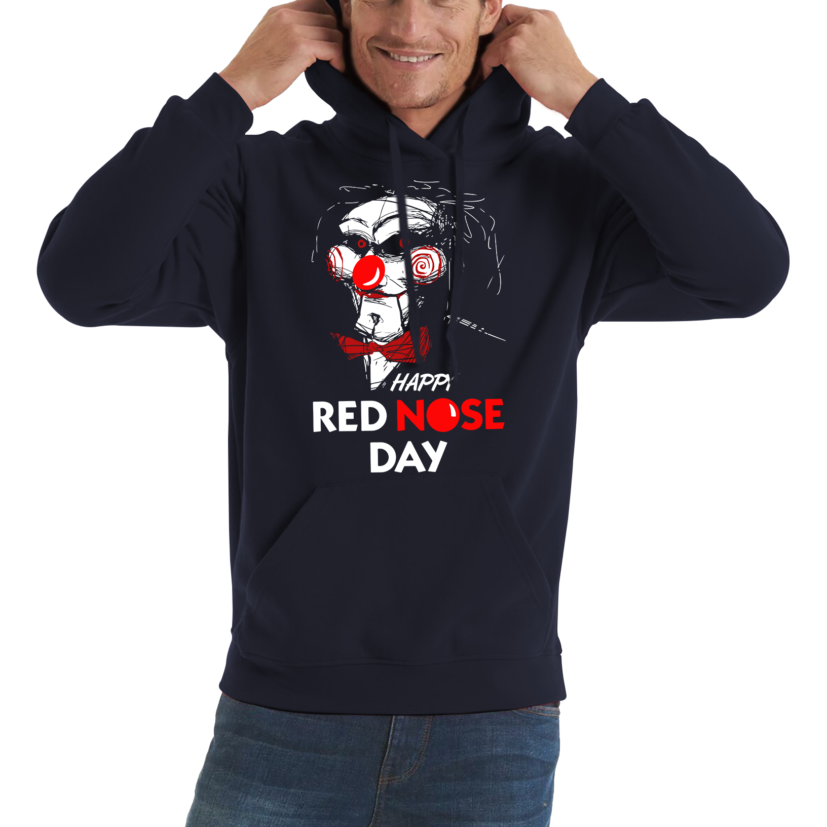 jigsaw Happy Red Nose Day Hoodie