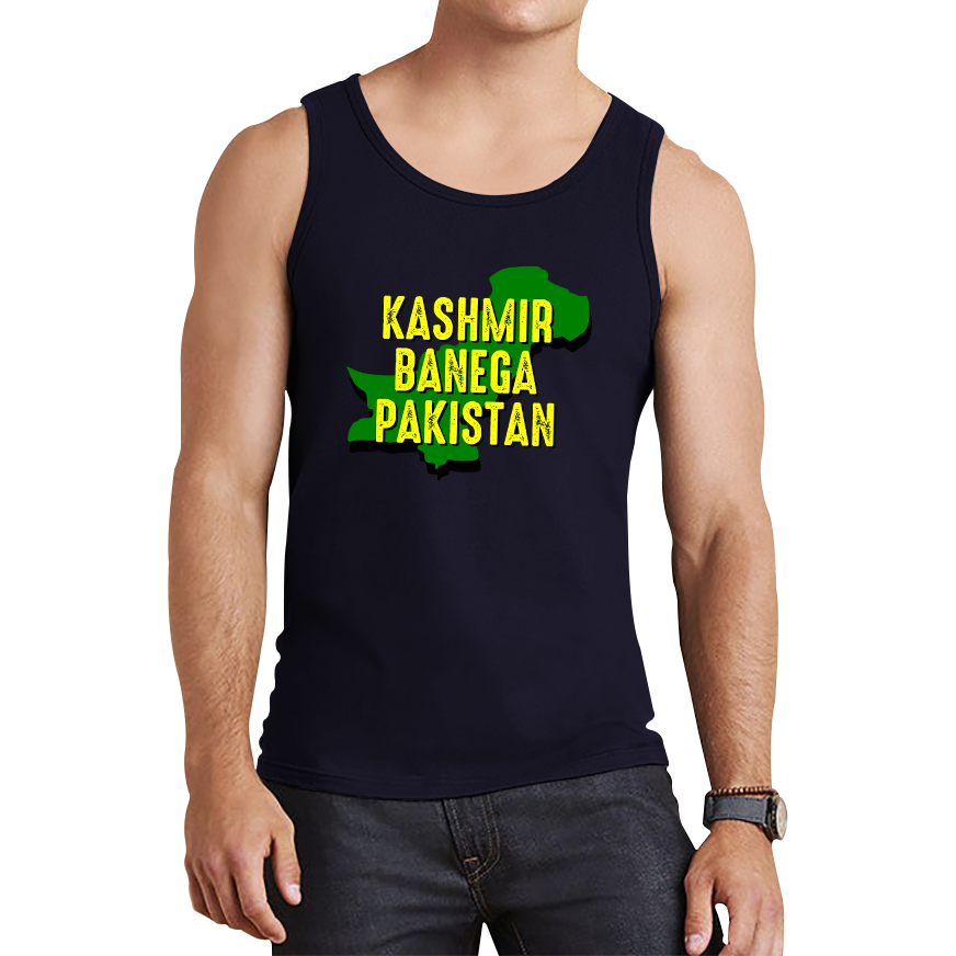 Kashmir Banega Pakistan Stand With Kashmir Tank Top