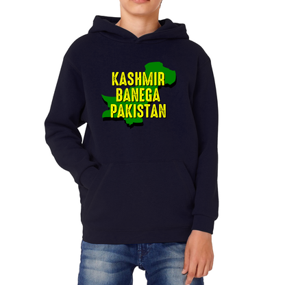 Kashmir Banega Pakistan Stand With Kashmir Hoodie