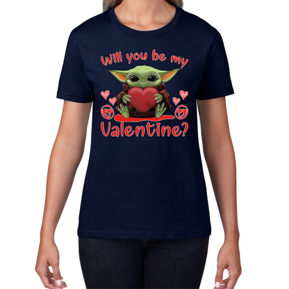 Baby Yoda Will You Be My Valentine T Shirt