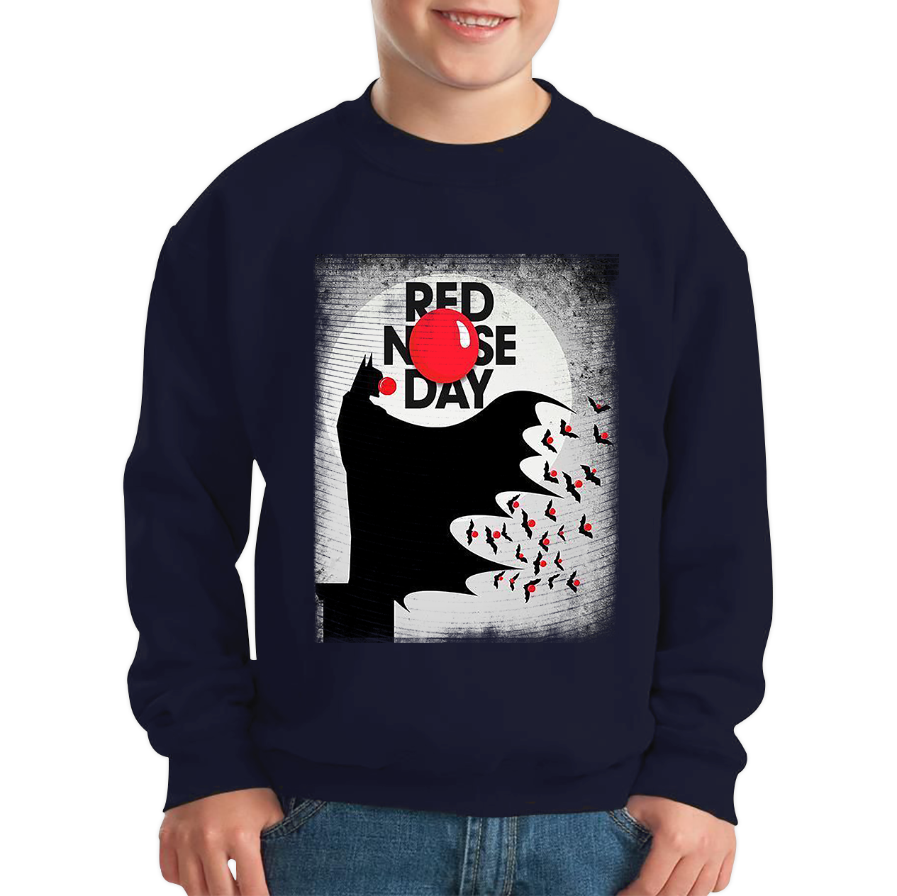 Batman Red Nose Day Sweatshirt